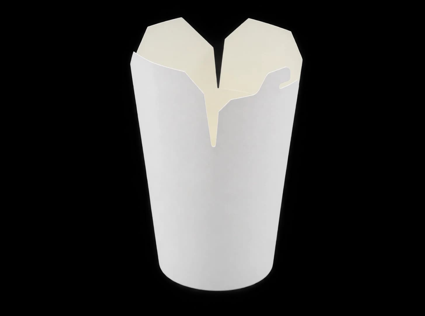Kebab Box Biały 500ml