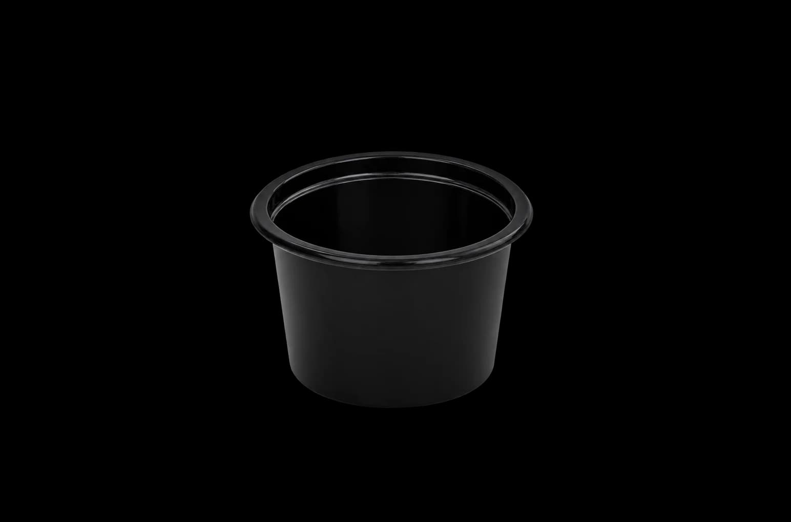 Pojemnik na sos (PP) 80ml (CZARNY)