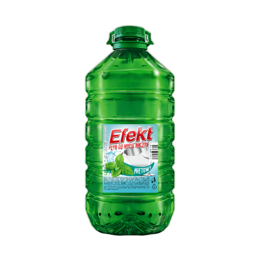 Efekt 5 l PET płyn do mycia naczyń butelka PET 5 l