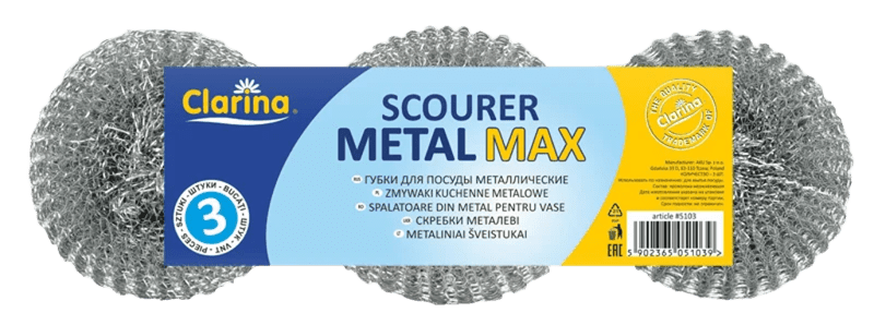 Zmywak metalowe MAX